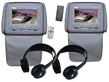 Pyle Full DVD/Headphones Package for Car/Truck/SUV