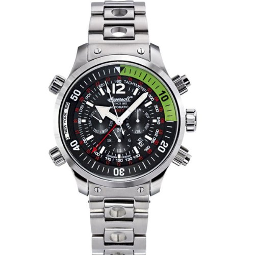 Ingersoll Herren-Armbanduhr Anaconda Analog Automatik IN4102BKMB Preisvergleich