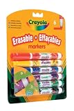 Crayola Erasable Markers (6 Pack)