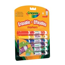 Crayola Erasable Markers (6 Pack)