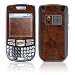 Dark Burlwood Design Protective Skin Decal Sticker for Palm Treo 700 Cell Phone