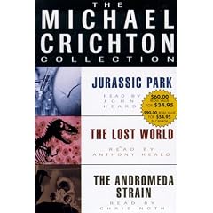 Michael Crichton Value Collection: Andromeda Strain, Jurassic Park, and The Lost World