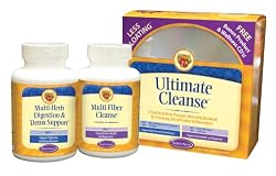 Nature's Secret Ultimate Cleanse 2-Part Program to Support Detoxification & Cleansing Tablets, Includes Wellness CD,  (2, 120-Count Bottles)
