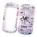 Samsung Continuum i400 (Verizon) Snap On Protector Hard Case "Love Love Love" Design
