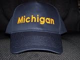 MICHIGAN - State-series - Blue Baseball Cap / Hat One Size Fits Most