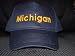 MICHIGAN - State-series - Blue Baseball Cap / Hat One Size Fits Most