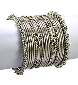 Silver chudi design Clearance