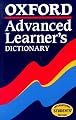 Oxford Advanced Learner's Dictionary (Spanish Edition)