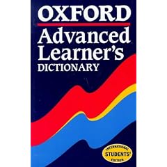 Oxford Advanced Learner's Dictionary of Current English