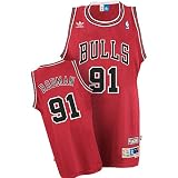 Adidas Chicago Bulls Dennis Rodman Youth (Sizes 8-20) Soul Swingman Road Jersey Small
