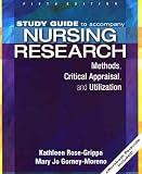 Nursing Research: Study Guide