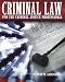 Book Criminal Law for the Criminal Justice Professional