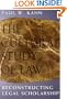 The Cultural Study of Law: Reconstructing Legal Scholarship