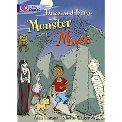 Collins Big Cat - Buzz and Bingo in the Monster Maze: Band 08/Purple