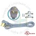 NUCORD 4' 3 Wires 30A Dryer Cord - Spade, 10/3 (SRDT)