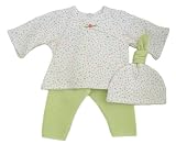 Preemie-Yums Floral Print Bell Top Legging and Knot Hat Preemie, 4 - 6 Pounds