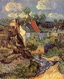 Vincent Van Gogh House Of Auvers Gough Art Poster Print - 16" X 20"