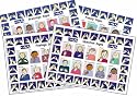 Let's Sign: BSL Poster/Mats A4 Set of 4: Poster/Mats Set 1: BSL Building Blocks