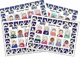 Let's Sign: BSL Poster/Mats A4 Set of 4: Poster/Mats Set 1: BSL Building Blocks