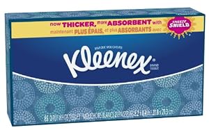 Kleenex Facial Tissue, White (Pack of 36)