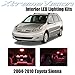 XtremeVision Toyota Sienna 2004-2010 (14 Pieces) Red Premium Interior LED Kit Package + Installation Tool