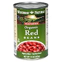 Westbrae Natural Vegetarian Organic Red Beans, 15 Ounce Cans (Pack of 12)