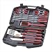 18 Pc. Deluxe Barbecue Tool Set in Case