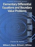 Student Solutions Manual to accompany Boyce Elementary Differential Equations and Boundary Value Problems