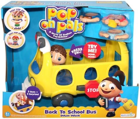 Pop On Pals - Deluxe School Bus
