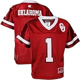 Oklahoma Sooners #1 Toddler Stadium Replica Football Jersey