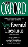 The Oxford New Essential Thesaurus