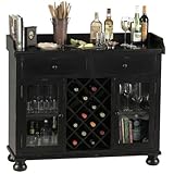 IMAGE OF Howard Miller 695-002 Cabernet Hills Wine & Bar Console