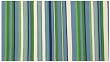 100% Cotton Flat Weave Rug striped 2 X 3