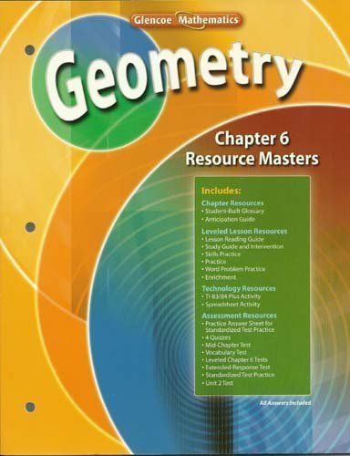 Geometry Chapter 6 Resource Masters