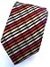 " Panzon Tie " Poly Woven Colored Stripes
