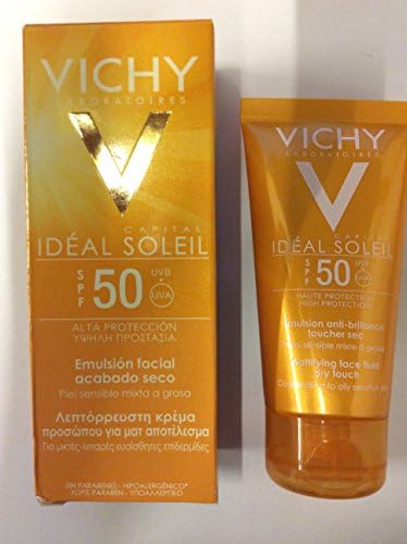 Vichy Capital Soleil Matiffying Face Fluid Dry Touch Spf50 50 Ml : 1 Tube