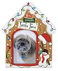 Here Comes Santa Paws 3.5x5 Picture Frame