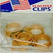 Heath Outdoor Wood Pole Grommet Clips #25081