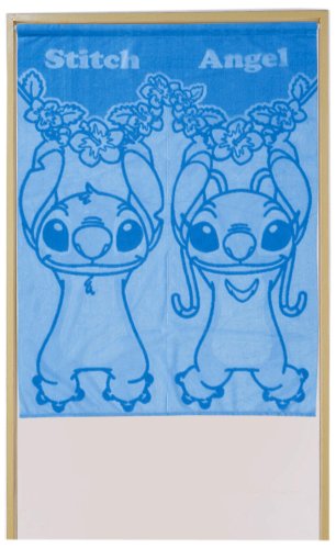 ディズニーのれん ゆらゆらスティッチ&エンジェル(レース)