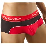 Clever Front Mesh Brief Black
