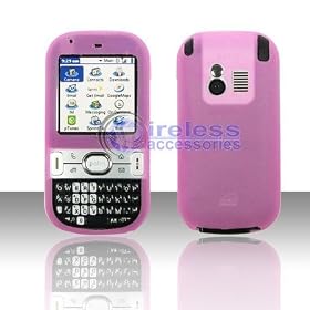HOT Pink Silicon Skin Cover Case for Sprint/at&amp;t Palm Centro 690 - Flexible Soft