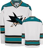 San Jose Sharks -White- Authentic RBK Edge Jersey