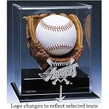 Washington Nationals MLB Baseball Display Case (Leather Glove)