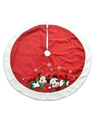 Home: Disney 48" Disney Tree Skirt - Mickey and Minnie - Disney