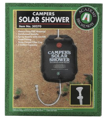 Wenzel Solar Shower (5 Gallon Capacity)