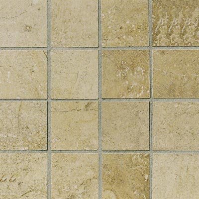 Mohawk Eqyptian Stone Mosaic Ramses White Ceramic Tile & Stone