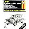 Jeep Wagoneer/J Series, '72'91 (Haynes Manuals)