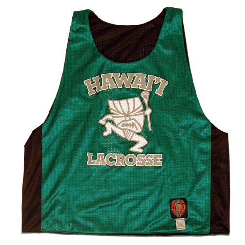 Hawaii Tiki Warrior Lacrosse Pinnie