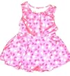 Infants 12-18-24 Months 2-piece Babydoll Swimwear Pink w/Hearts