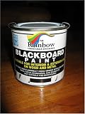 250 ml blackboard paint water based for safety and suitable for interior or exterior use